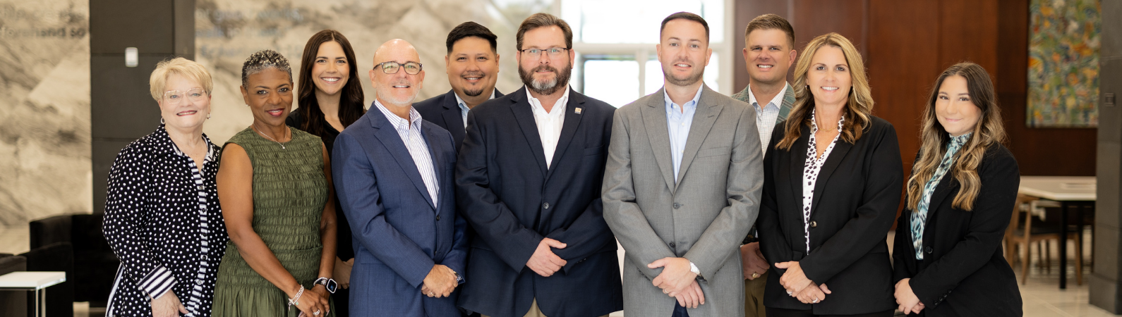 Banner for Board and Staff